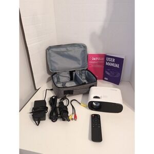 Elephas BL128 Mini Projector USB Phone IPhone Portable 1080p  Case & Accessories